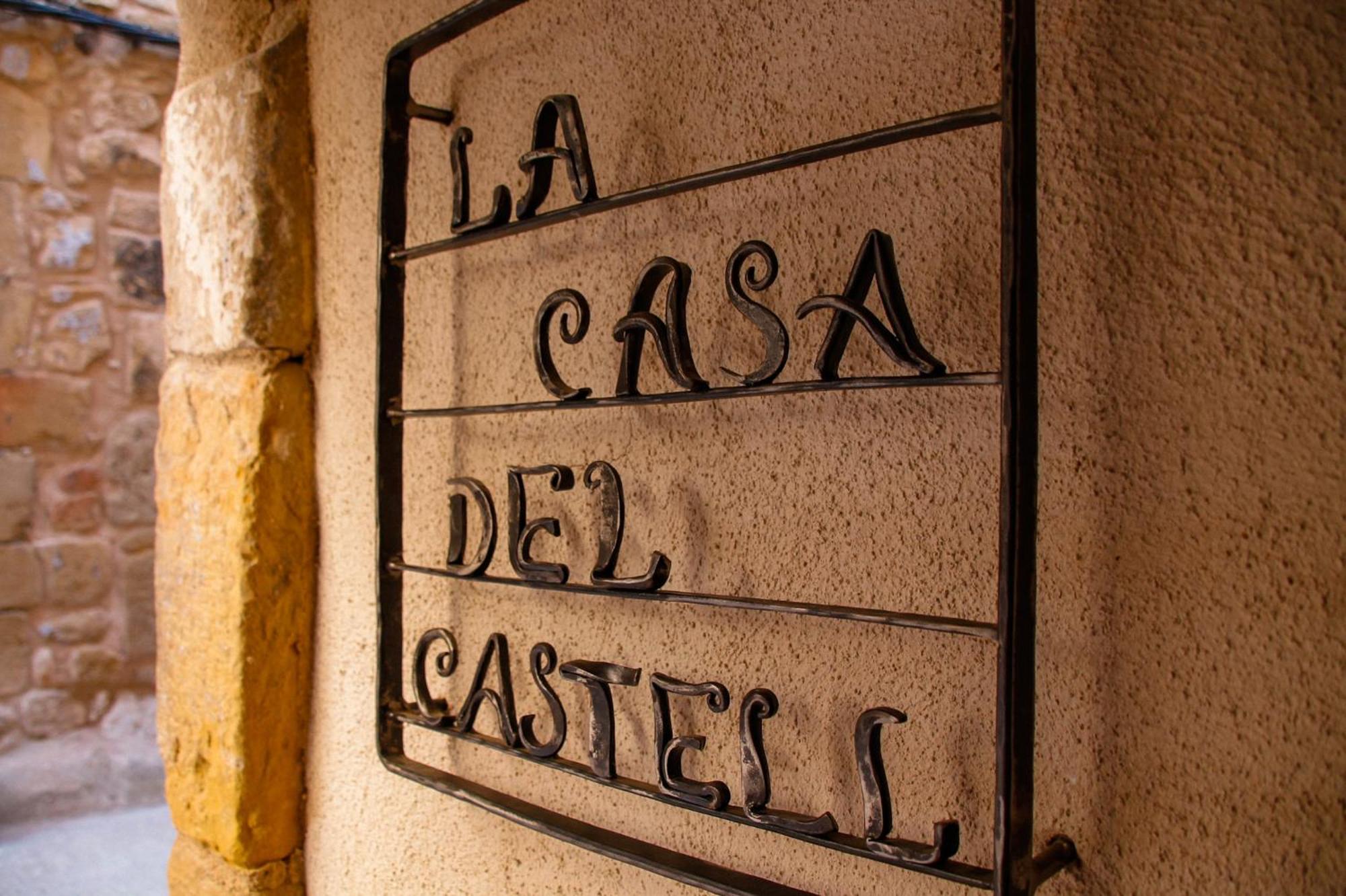 La Casa Del Castell Villa Horta de Sant Joan Bagian luar foto