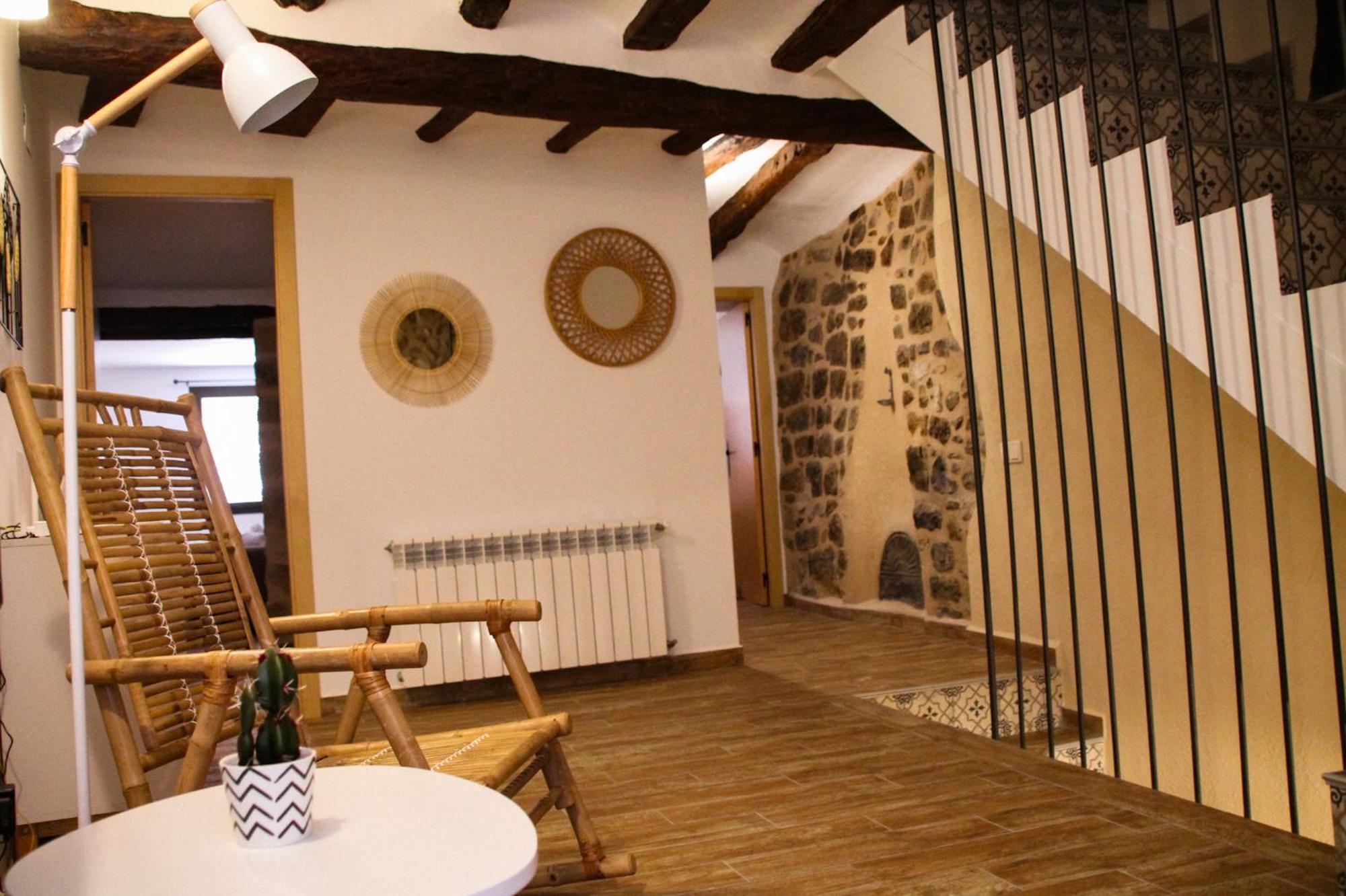 La Casa Del Castell Villa Horta de Sant Joan Bagian luar foto