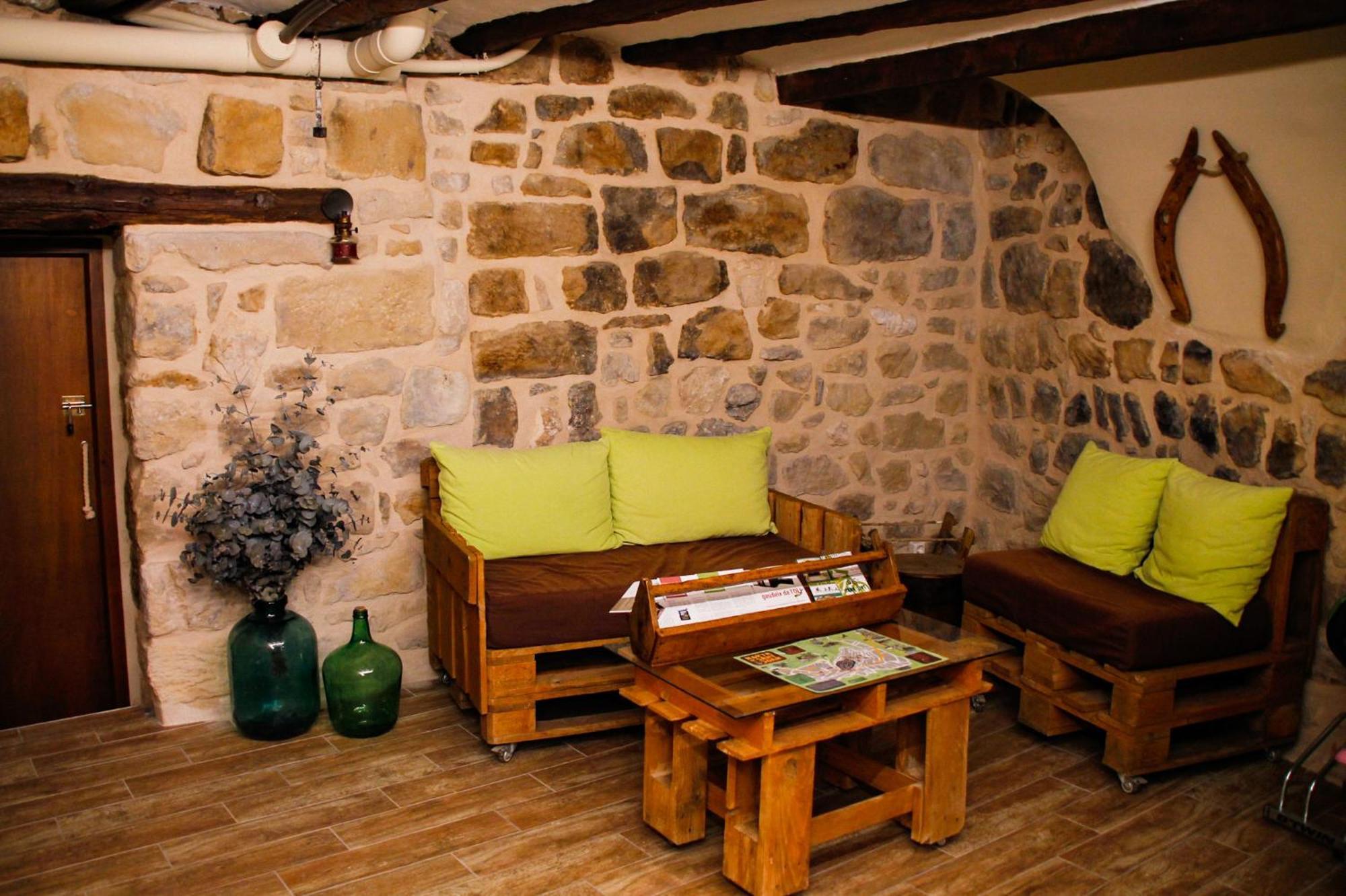 La Casa Del Castell Villa Horta de Sant Joan Bagian luar foto